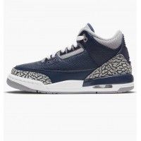 Кроссовки Air Jordan 3 Retro (Gs) Georgetown 398614-401