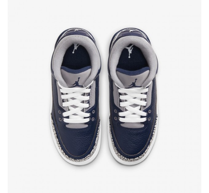 Кроссовки Air Jordan 3 Retro (Gs) Georgetown 398614-401