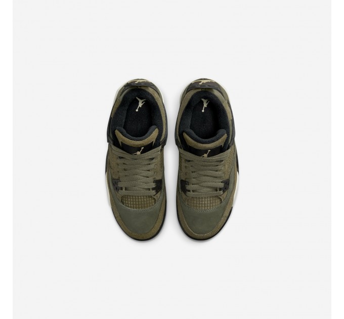 Кроссовки Jordan 4 Retro Se Craft Medium Olive (Gs) FB9928-200
