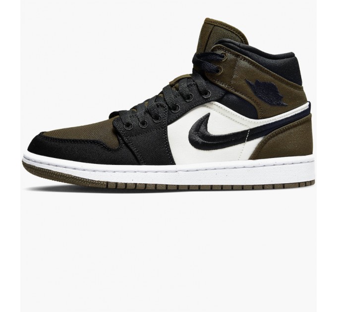 Кроссовки Jordan 1 Mid Olive Toe (W) DV0427-301