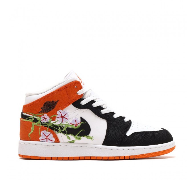 Кроссовки женские Jordan Air 1 Mid Se (Gs) (DQ8390-100)