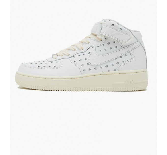 Кроссовки Nike Air Force 1 Mid Cut Out Stars Summit White (W) DV3451-100