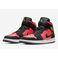 Кроссовки W Jordan 1 Mid Hot Punch BQ6472-006