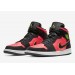 Кроссовки W Jordan 1 Mid Hot Punch BQ6472-006