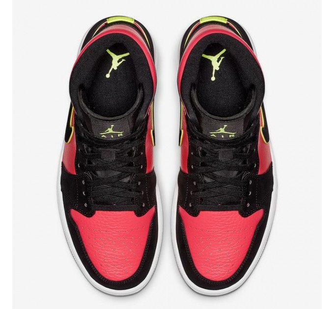 Кроссовки W Jordan 1 Mid Hot Punch BQ6472-006