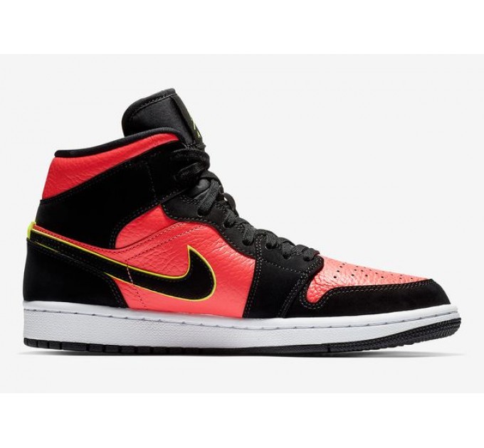 Кроссовки W Jordan 1 Mid Hot Punch BQ6472-006