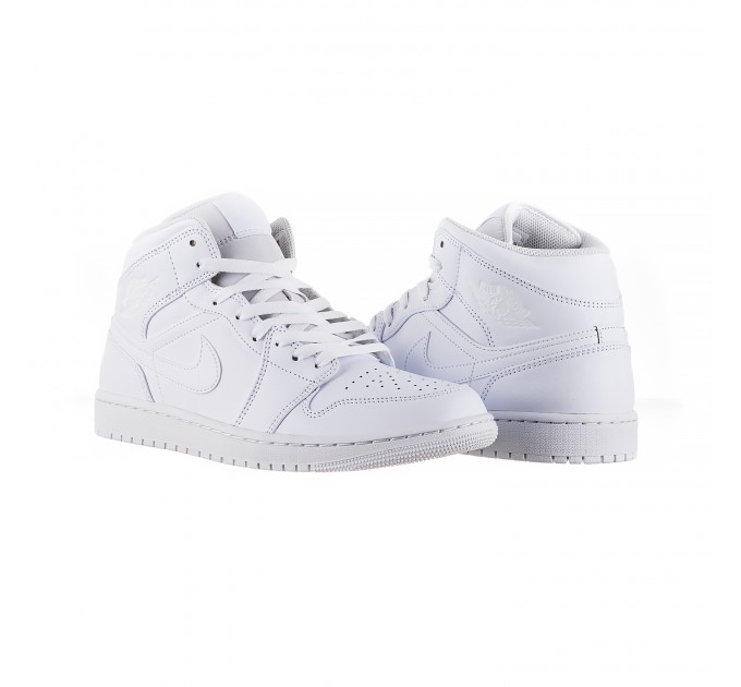 Кроссовки мужские Jordan 1 Mid (554724-136)