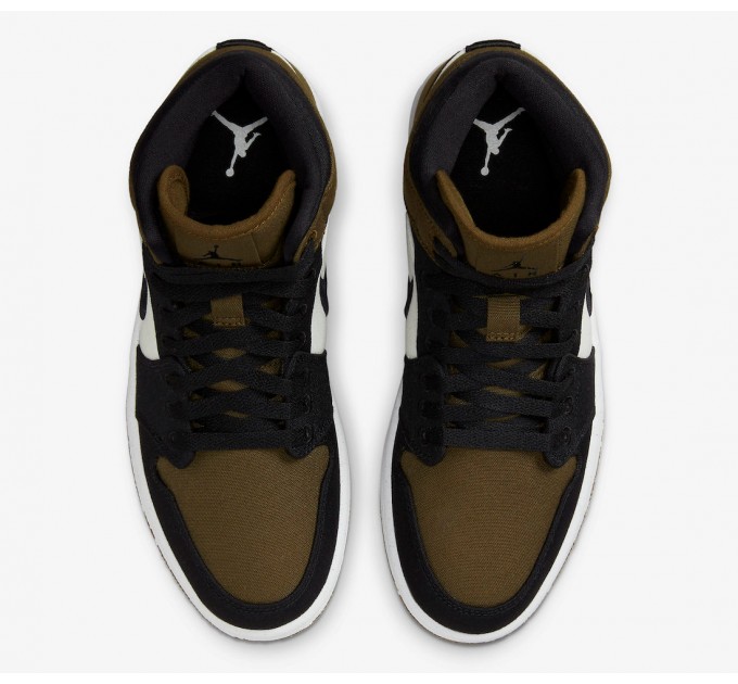 Кроссовки Jordan 1 Mid Olive Toe (W) DV0427-301