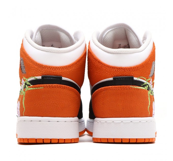 Кроссовки женские Jordan Air 1 Mid Se (Gs) (DQ8390-100)