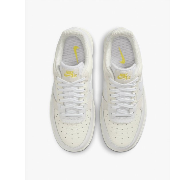 Кроссовки Nike Air Force 1 Low '07 Uv Reactive Patchwork White Multicolor Yellow (W) FQ0709-100