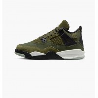 Кроссовки Jordan 4 Retro Se Craft Medium Olive (Ps) FB9929-200