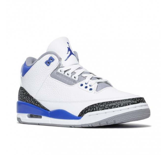 Кроссовки Jordan 3 Retro Racer Blue (Gs) 398614-145