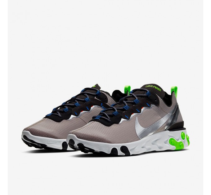 Кросівки Nike React Element 55 SE колір: сірий
