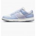 Кроссовки Nike Dunk Low Blue Airbrush Canvas (W) FN0323-400