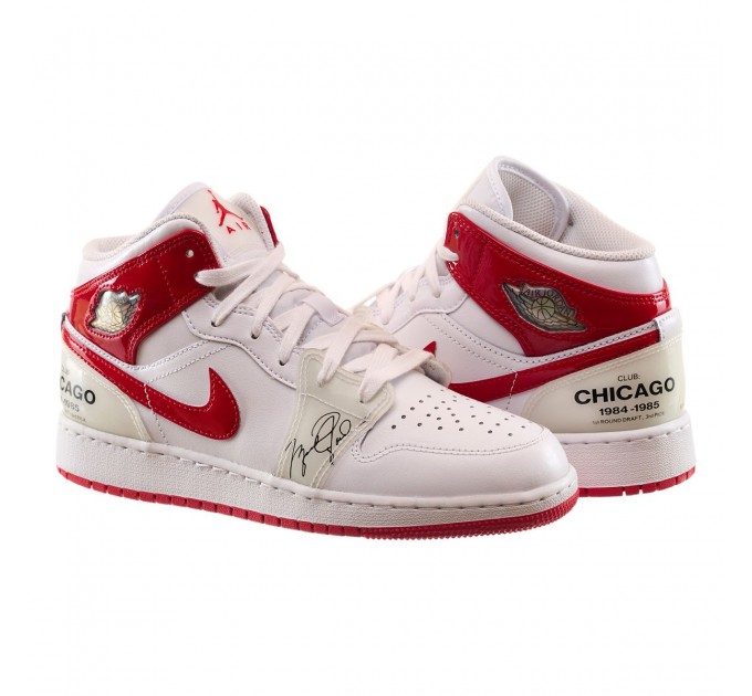 Кроссовки женские Jordan 1 Mid Gs (DR6496-116)