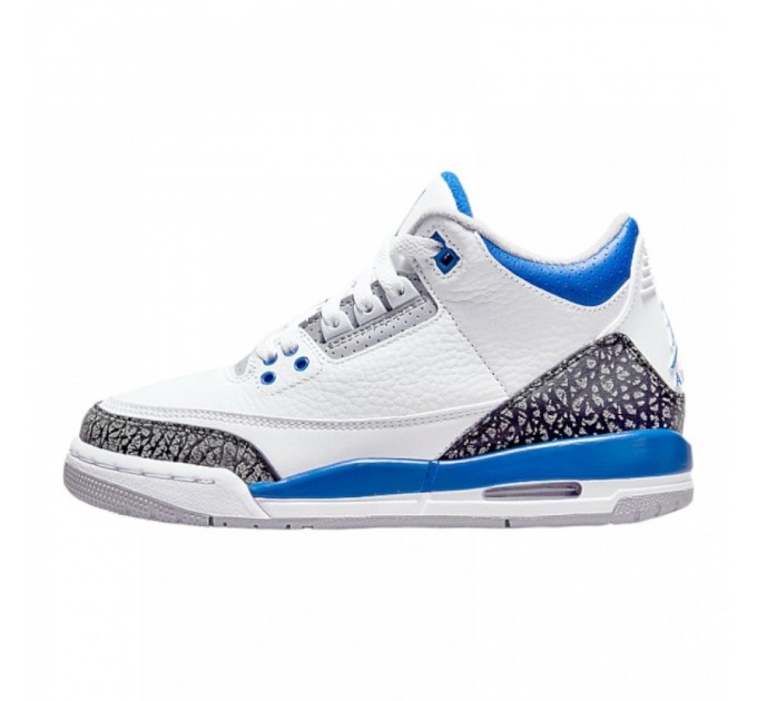 Кроссовки Jordan 3 Retro Racer Blue (Gs) 398614-145