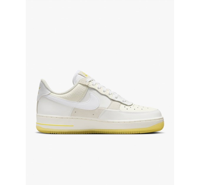 Кроссовки Nike Air Force 1 Low '07 Uv Reactive Patchwork White Multicolor Yellow (W) FQ0709-100