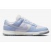 Кроссовки Nike Dunk Low Blue Airbrush Canvas (W) FN0323-400