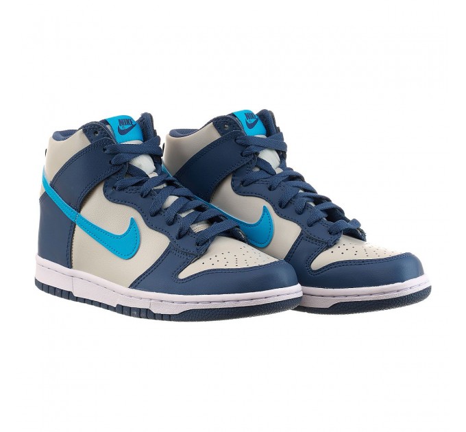 Кросівки жіночі Nike Dunk High Gs Grey Blue (DB2179-006)