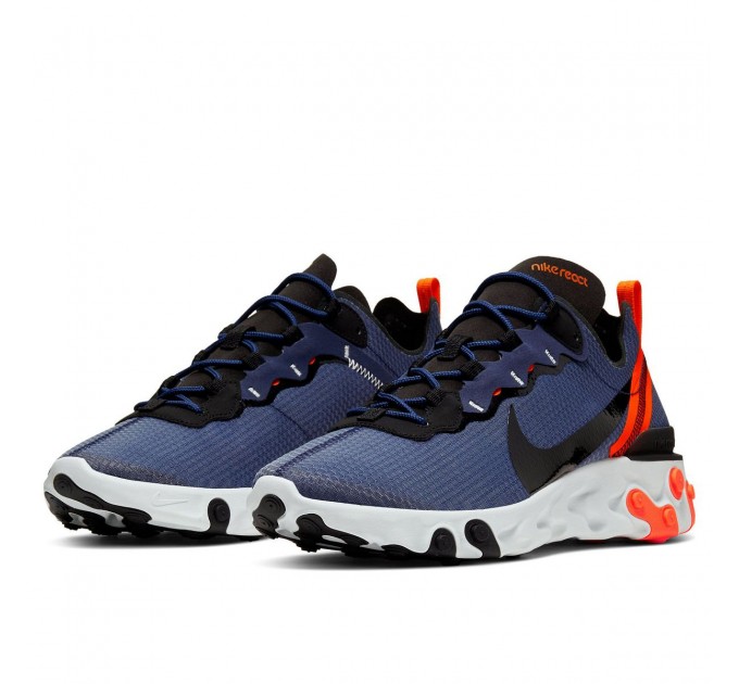 Кроссовки Nike React Element 55 SE цвет: синий
