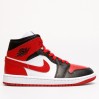 Кросівки жіночі Jordan 1 Mid Bred Toe (BQ6472-079)