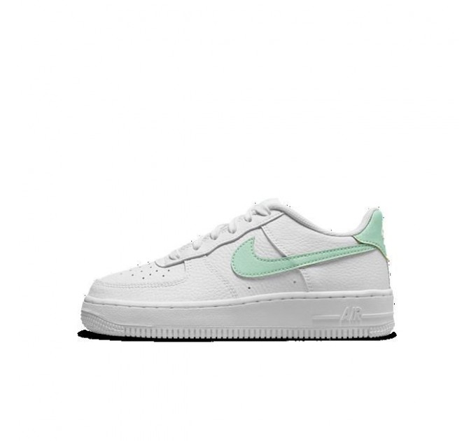 Кроссовки подростковые Nike Air Force 1 (Gs) White Mint (CT3839-105)