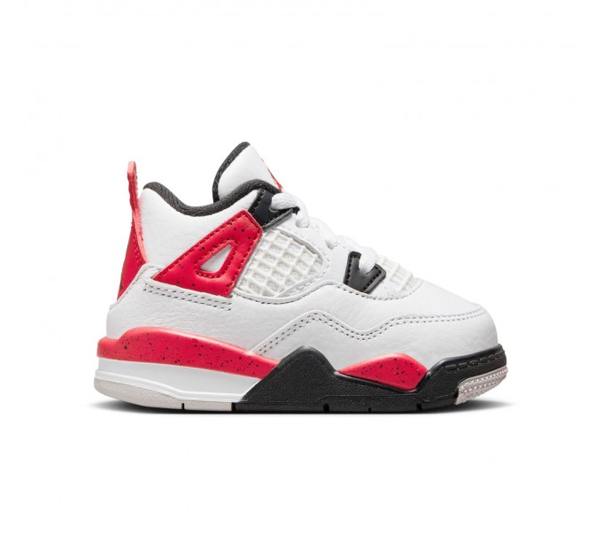 Кроссовки Малыши Jordan 4 Retro Red Cement (Td) BQ7670-161