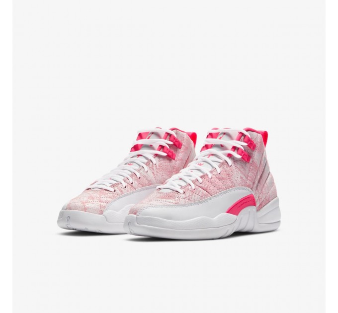 Кроссовки женские Air Jordan 12 Retro (Gs) (510815-101)