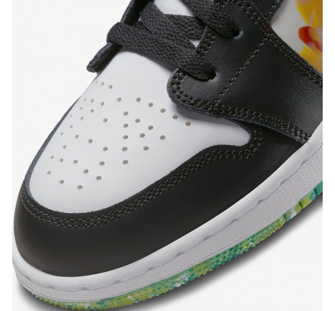 Кроссовки женские Jordan 1 Low Tie Dye (Gs) (DJ6252-038)