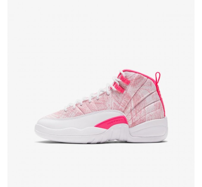 Кроссовки женские Air Jordan 12 Retro (Gs) (510815-101)