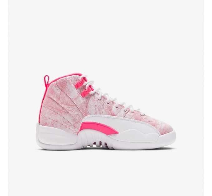 Кроссовки женские Air Jordan 12 Retro (Gs) (510815-101)
