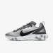 Кроссовки Nike React Element 55 PRM цвет: серебристый