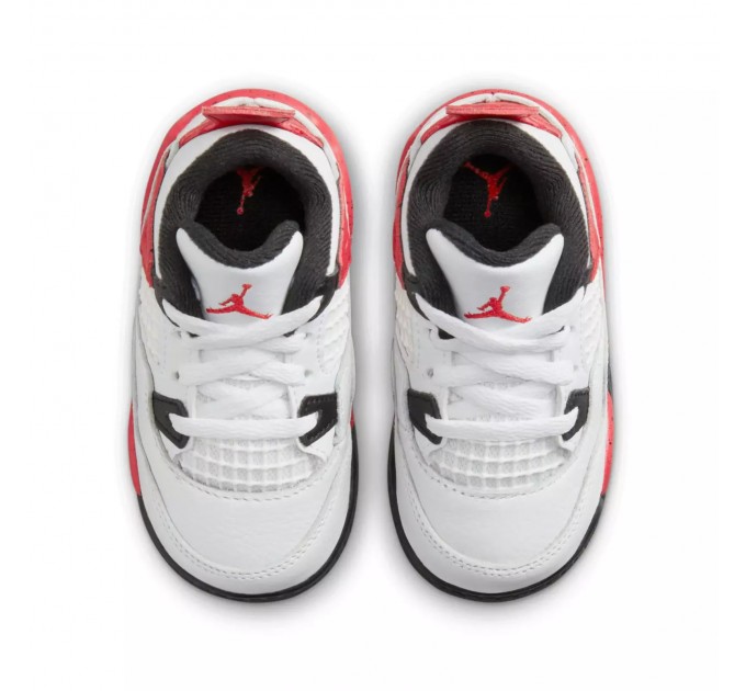 Кроссовки Малыши Jordan 4 Retro Red Cement (Td) BQ7670-161