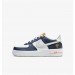 Кроссовки Детские Nike Air Force 1 Low Lv8 White/Blue Fn7239-410 40 FN7239-410