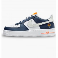 Кроссовки Детские Nike Air Force 1 Low Lv8 White/Blue Fn7239-410 40 FN7239-410