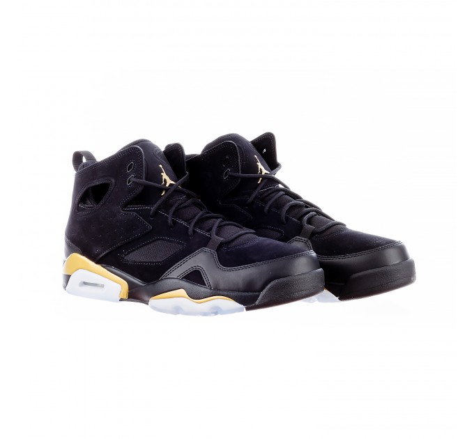 Кроссовки мужские Jordan Flight Club 91 Black Llic Gold (DC7329-007)