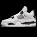 Кроссовки женские Jordan 4 Military Black (DH6927-111)