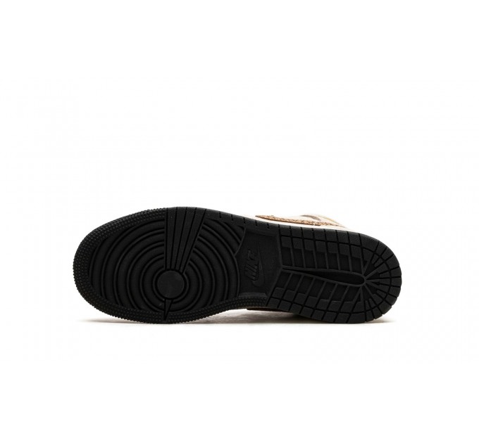 Кроссовки Jordan 1 Mid Se Brown Elephant (Gs) DZ5369-102