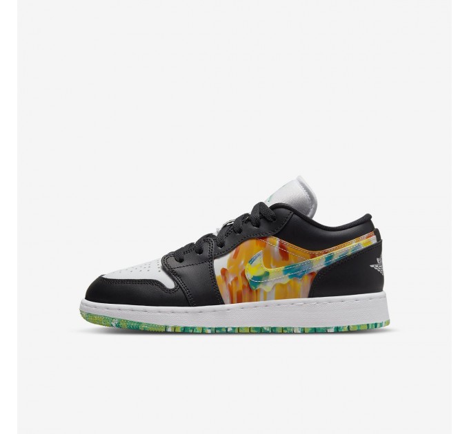 Кроссовки женские Jordan 1 Low Tie Dye (Gs) (DJ6252-038)