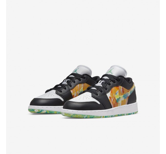 Кроссовки женские Jordan 1 Low Tie Dye (Gs) (DJ6252-038)