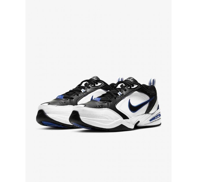 Кроссовки мужские Nike Men's Air Monarch Iv Black White Training Shoes (416355-002)
