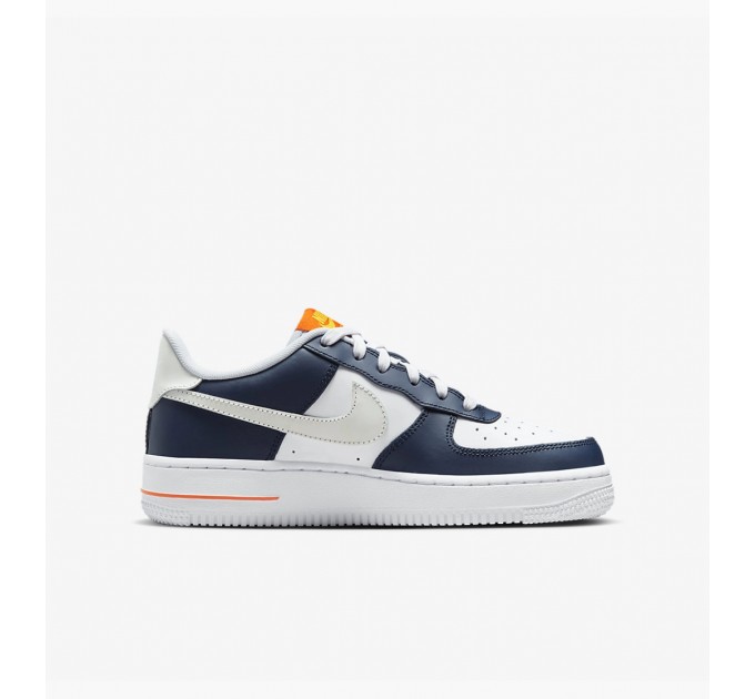 Кроссовки Детские Nike Air Force 1 Low Lv8 White/Blue Fn7239-410 40 FN7239-410