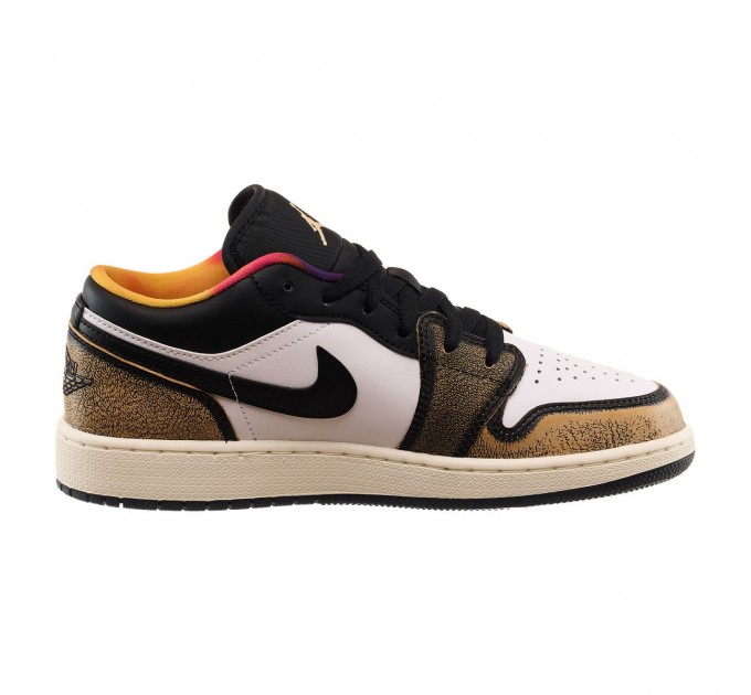 Кроссовки женские Jordan 1 Low Se Wear Away Yellow (Gs) (DQ8421-001)