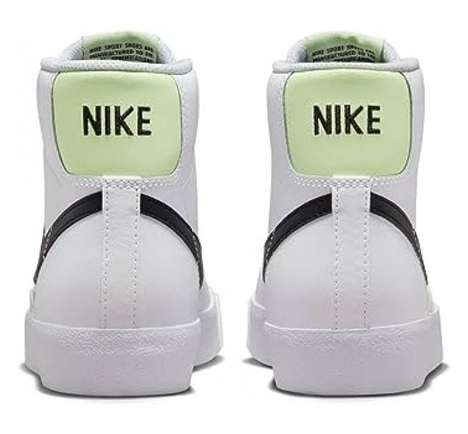 Кроссовки Nike Blazer Mid 77 Grade School Lifestyle Shoes White Da4086-109 38 DA4086-109