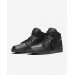 Кроссовки мужские Jordan 1 Mid Triple Black (554724-091)