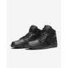 Кроссовки мужские Jordan 1 Mid Triple Black (554724-091)