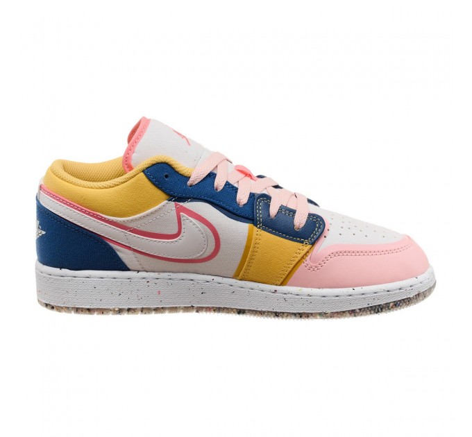 Кроссовки женские Jordan 1 Low Se Multi Canvas (Gs) (DV1323-100)