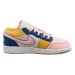 Кроссовки женские Jordan 1 Low Se Multi Canvas (Gs) (DV1323-100)