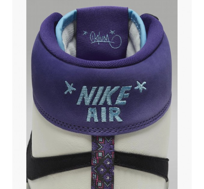 Кроссовки Jordan X Opium Paris Air Ship Pe Sp 'Black Court Purple' FQ8281-100