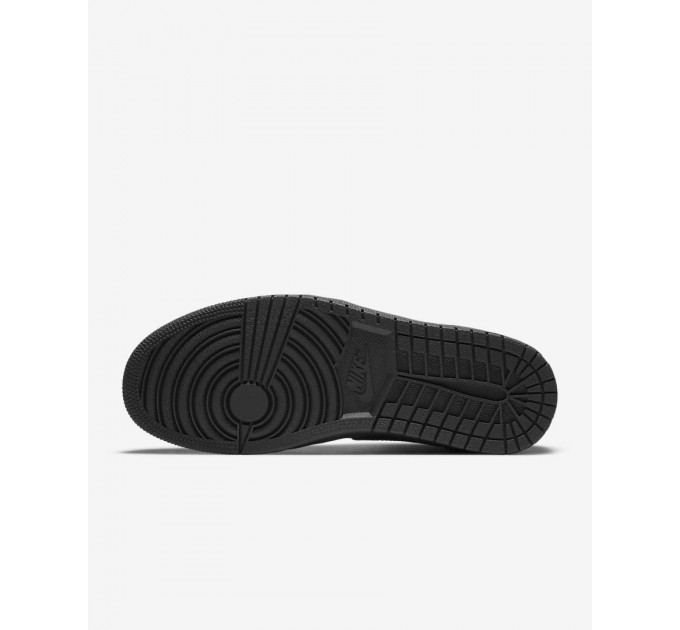 Кроссовки мужские Jordan 1 Mid Triple Black (554724-091)